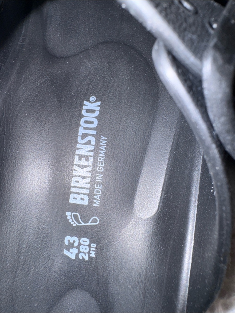 Birkenstock Black Two-Buckle Slide Sandals - Picture 2 of 7